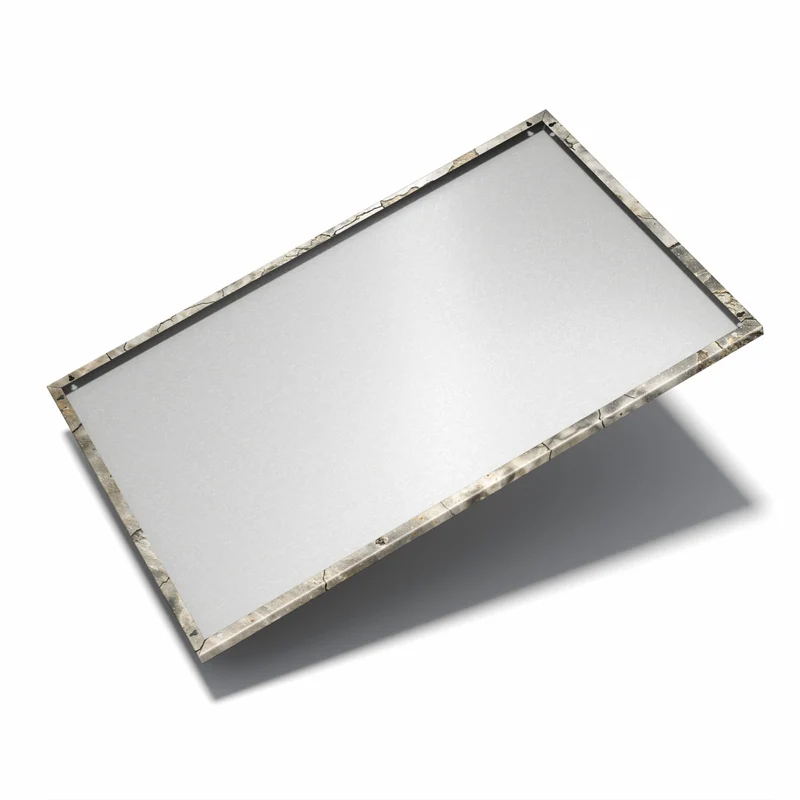 Metall Magnettafel - Tiefe Risse im Stein