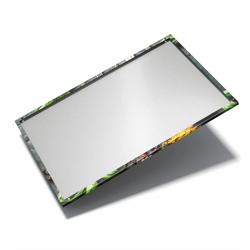 Metall Magnettafel - Gewürze in Silberlöffeln