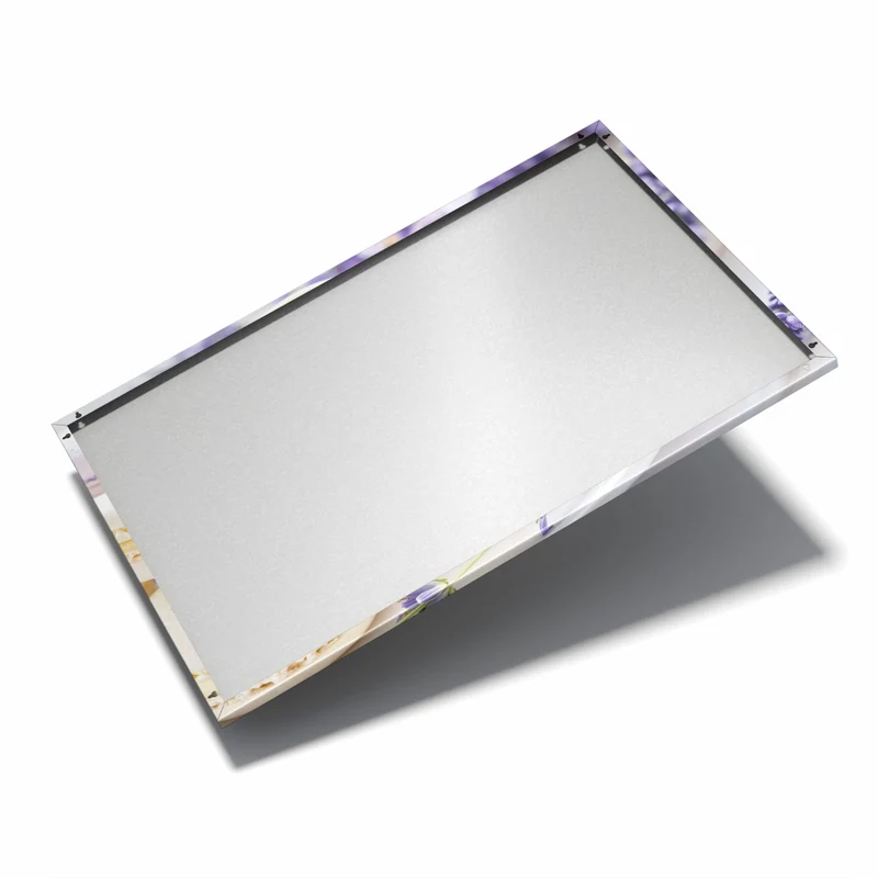 Metall Magnettafel - Lavendel Macarons