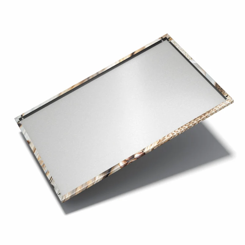 Metall Magnettafel - Kaffee mit Zimtstangen