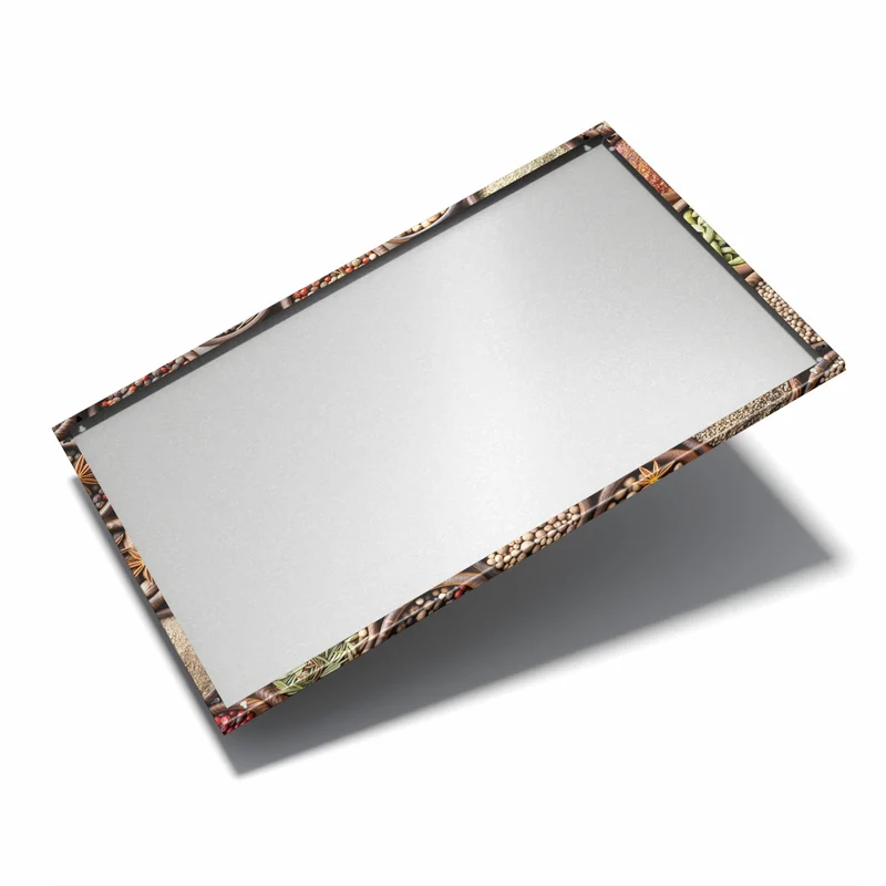 Metall Magnettafel - Dunkle Gewürzschalen