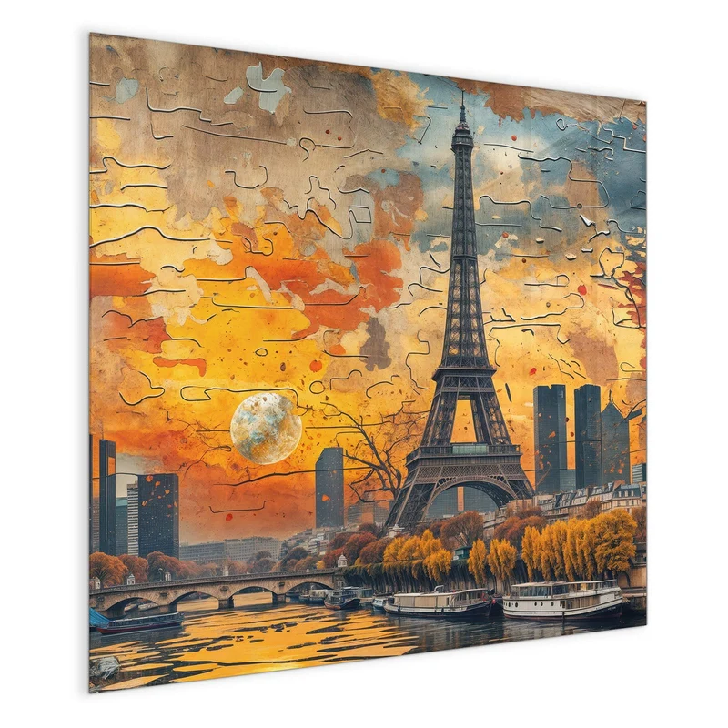 Magnettafel - Paris als Collage
