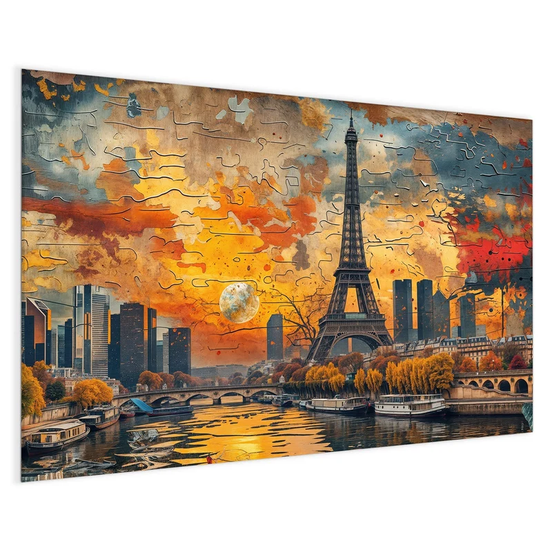Magnettafel - Paris als Collage