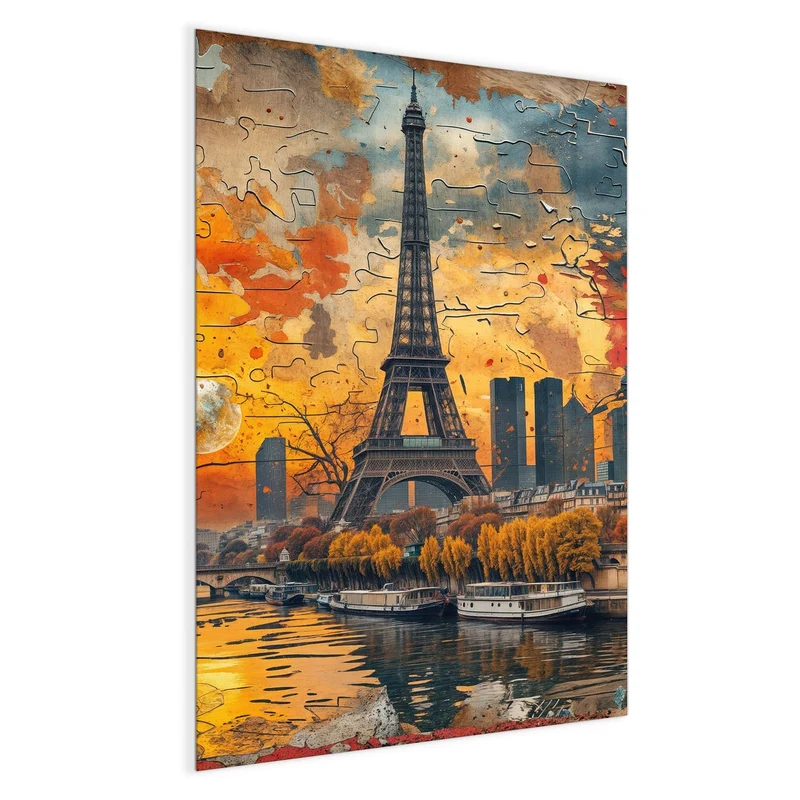 Magnettafel - Paris als Collage