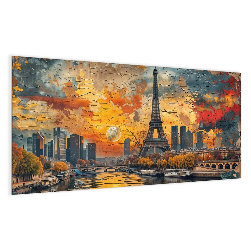 Magnettafel - Paris als Collage