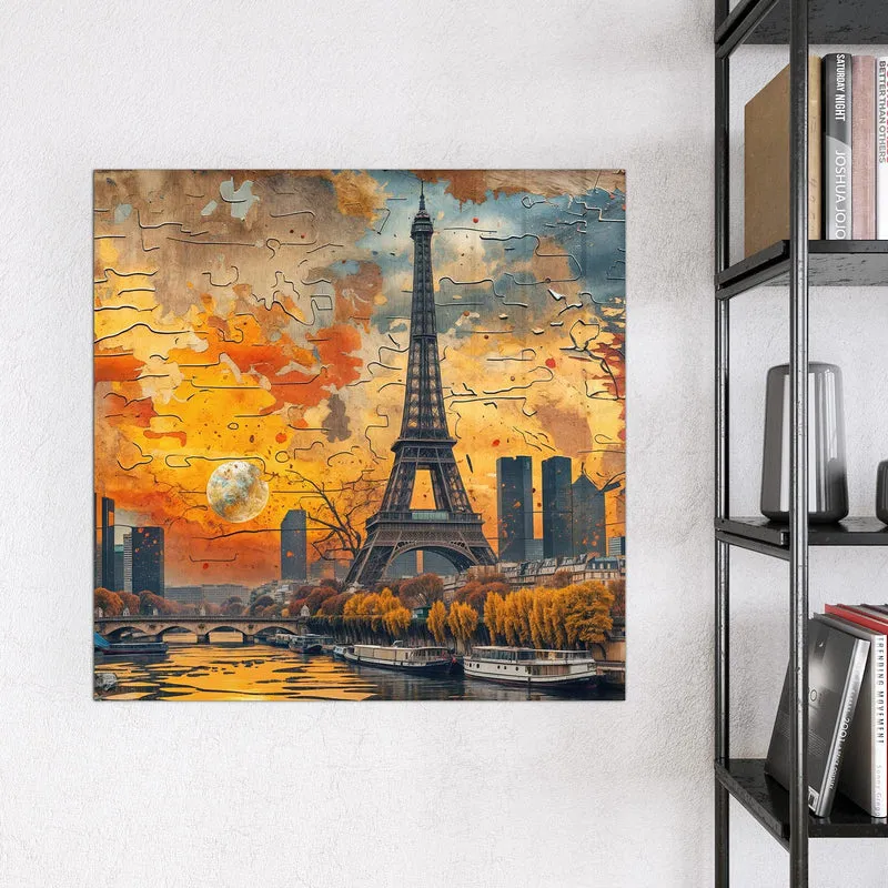 Magnettafel - Paris als Collage