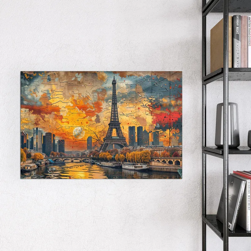 Magnettafel - Paris als Collage