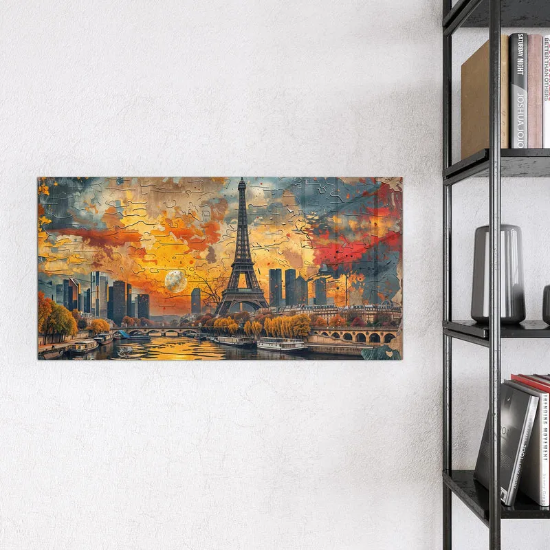 Magnettafel - Paris als Collage