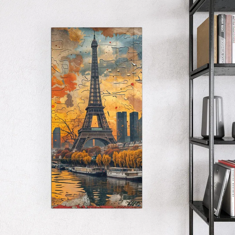 Magnettafel - Paris als Collage