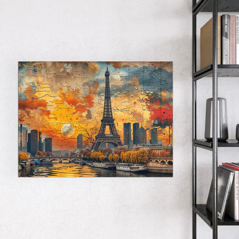 Magnettafel - Paris als Collage