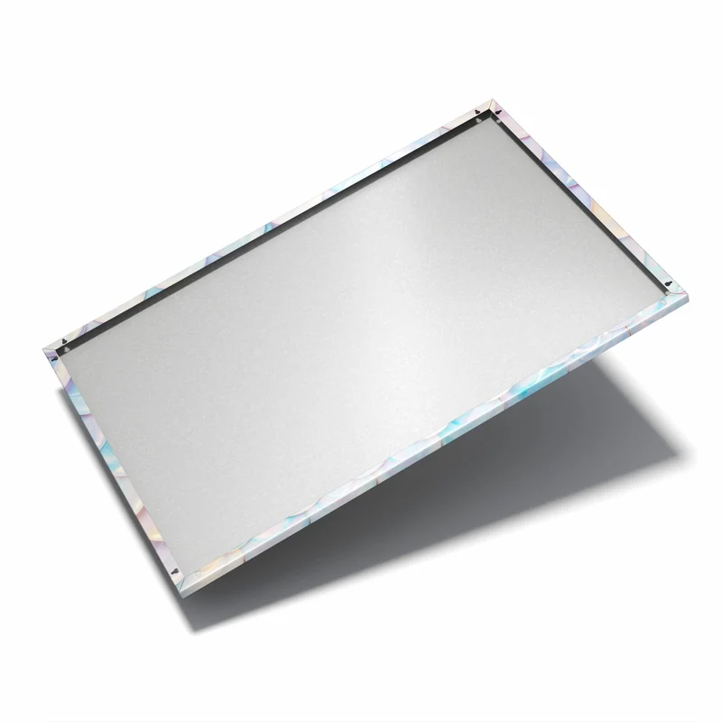 Metall Magnettafel - Schuppen in Pastell