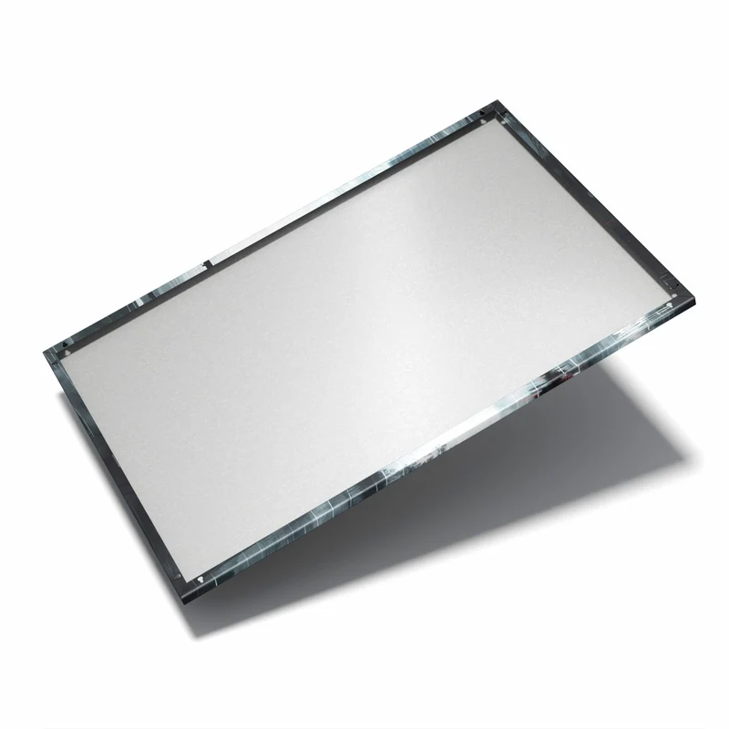 Metall Magnettafel - Roter Schirm im Regen