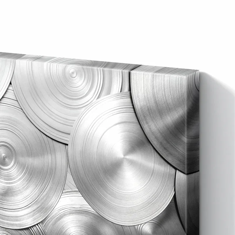 Metall Magnettafel - Metallische Scheiben