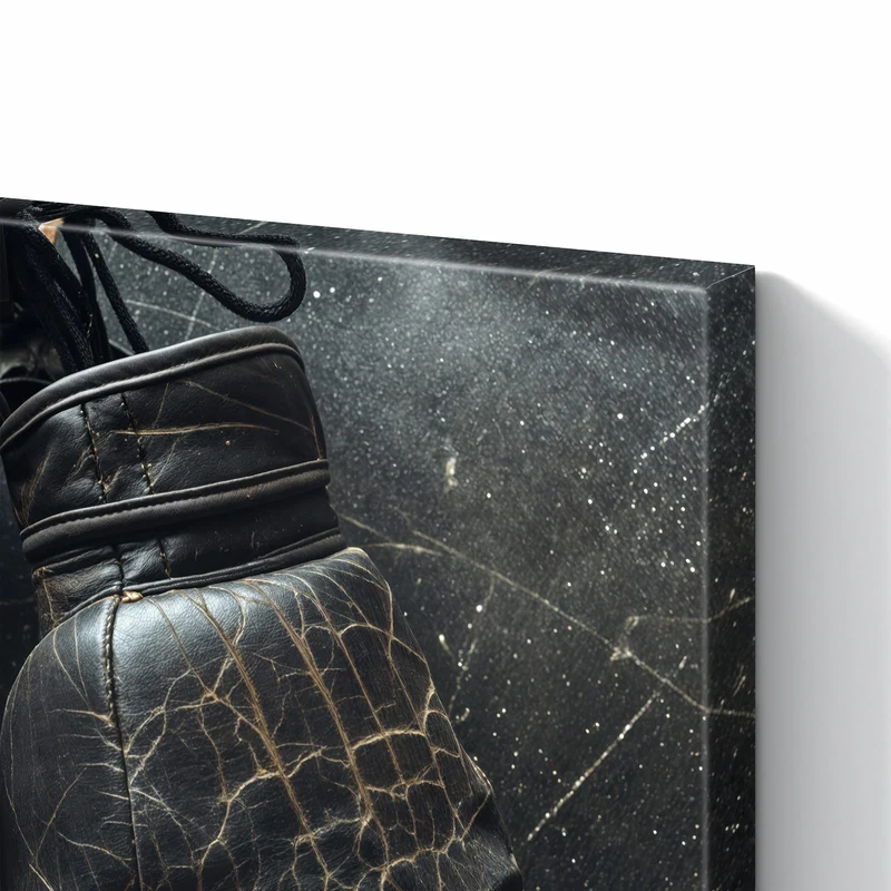 Metall Magnettafel - Liegende Boxhandschuhe