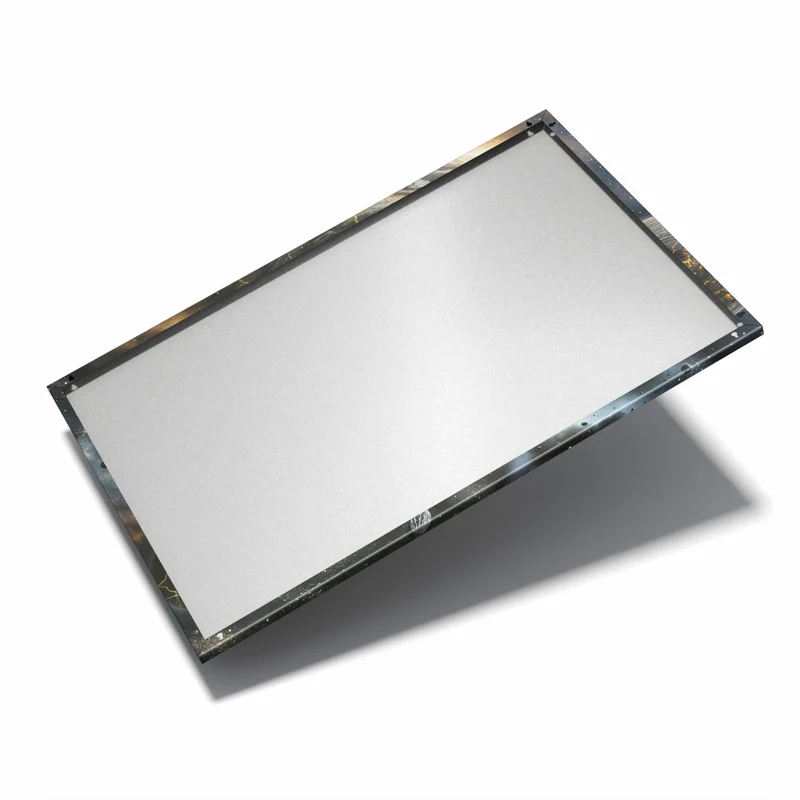Metall Magnettafel - Planeten mit Lavarissen