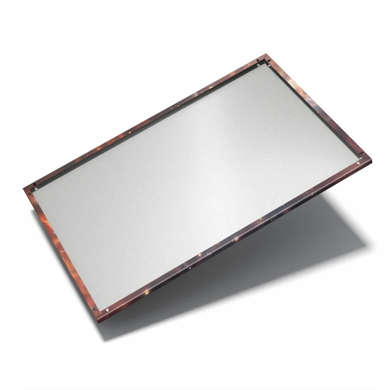 Metall Magnettafel - Schimmernder Kolibri