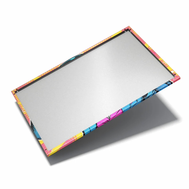 Metall Magnettafel - Zauberer mit Hase