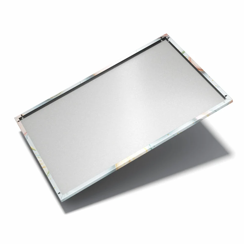 Metall Magnettafel - Macarons mit Nelke