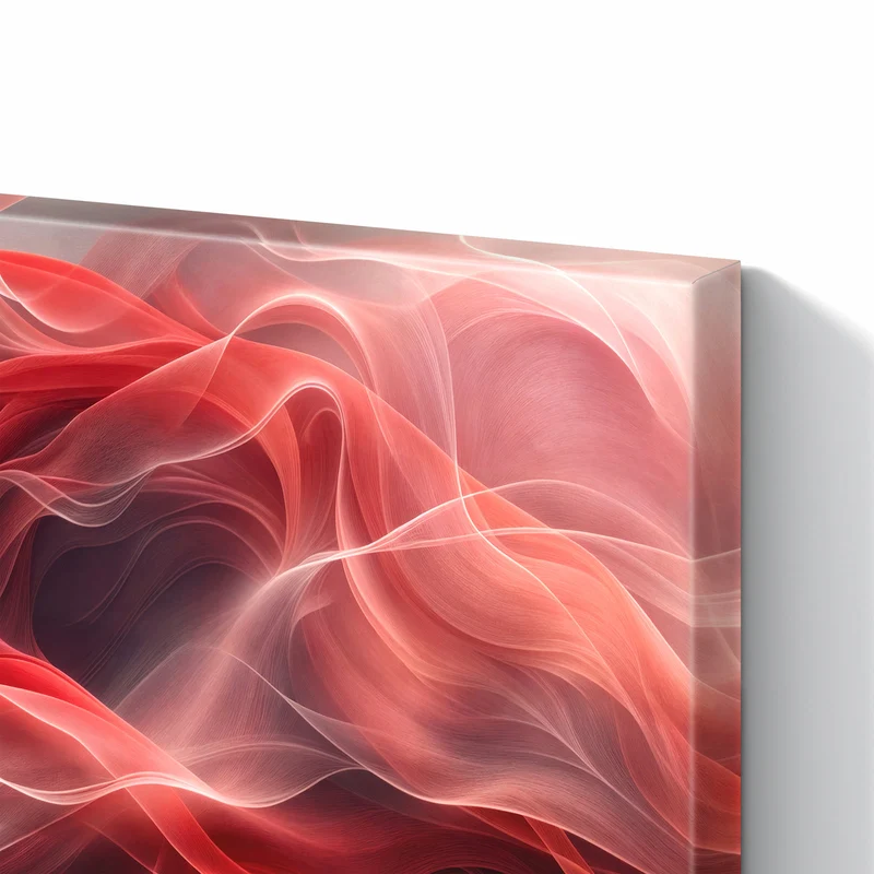 Metall Magnettafel - Abstrakte Wellen