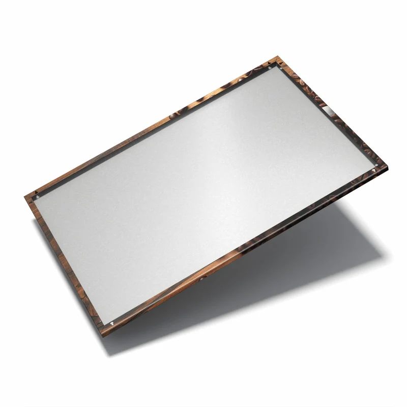 Metall Magnettafel - Kaffee mit Latte Art