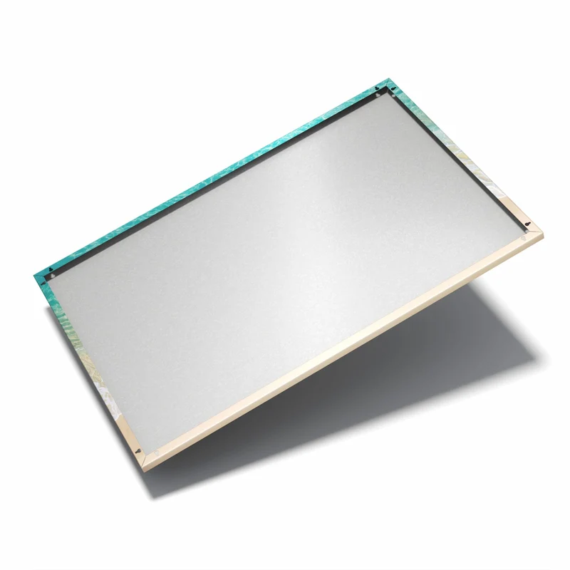 Metall Magnettafel - Mintgrünes Flachwasser