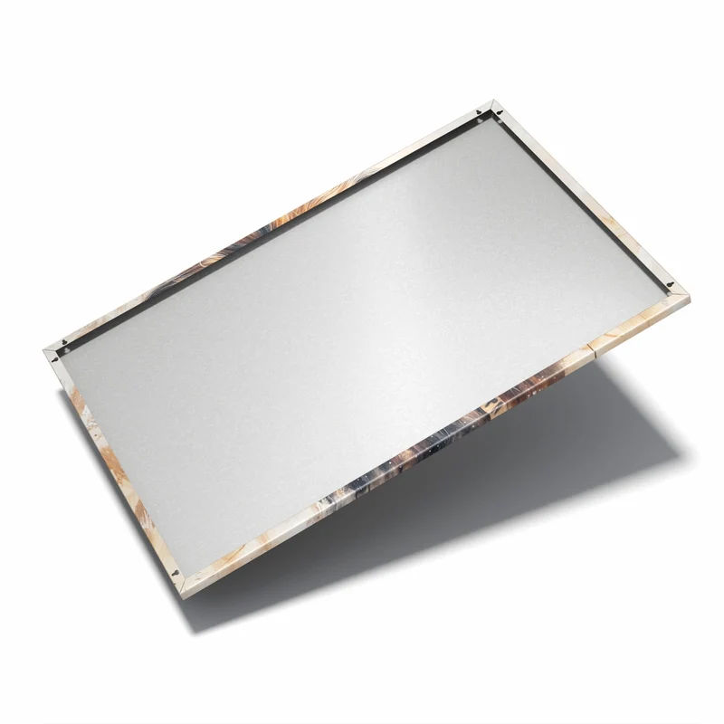 Metall Magnettafel - Löwenporträt