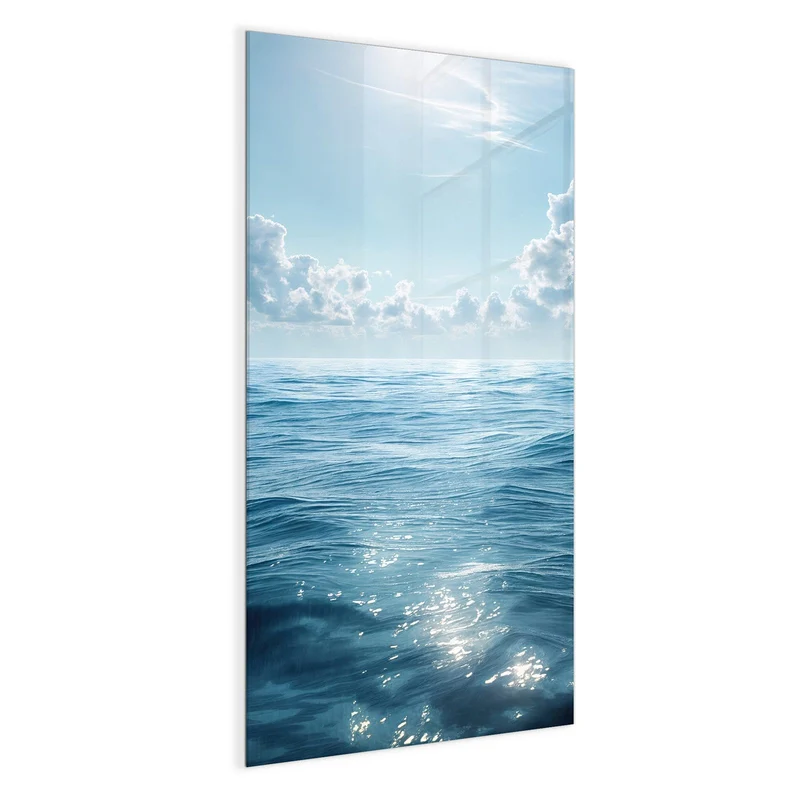 Magnettafel - Ozean unter Wolken