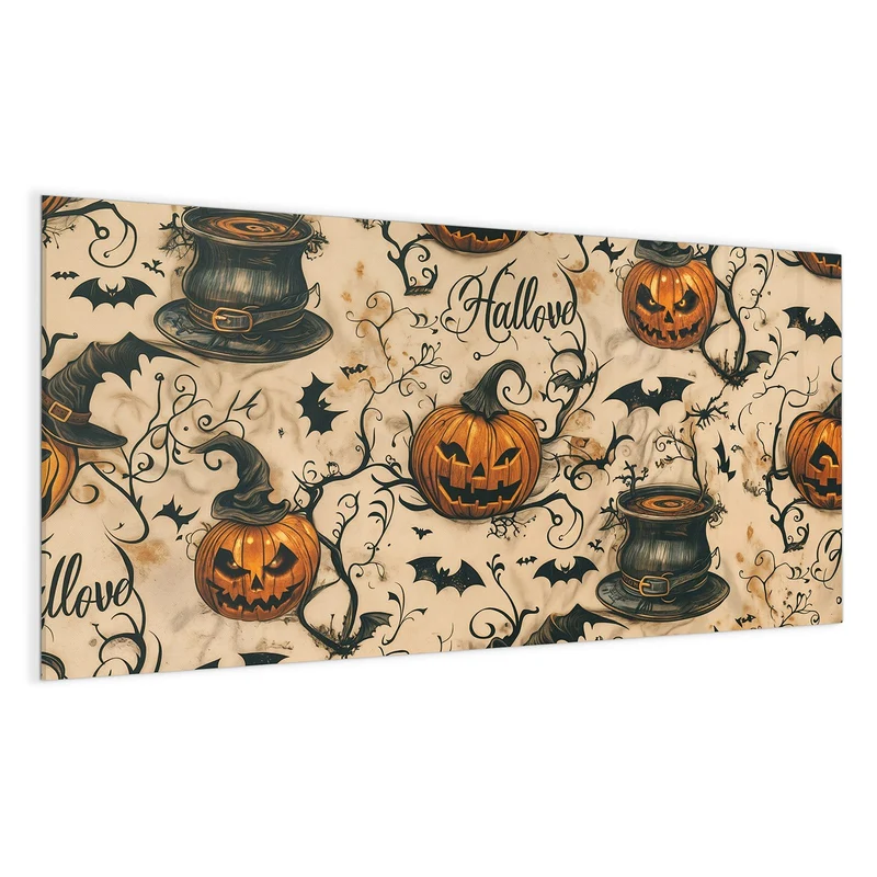 Magnettafel - Halloween Kürbisse