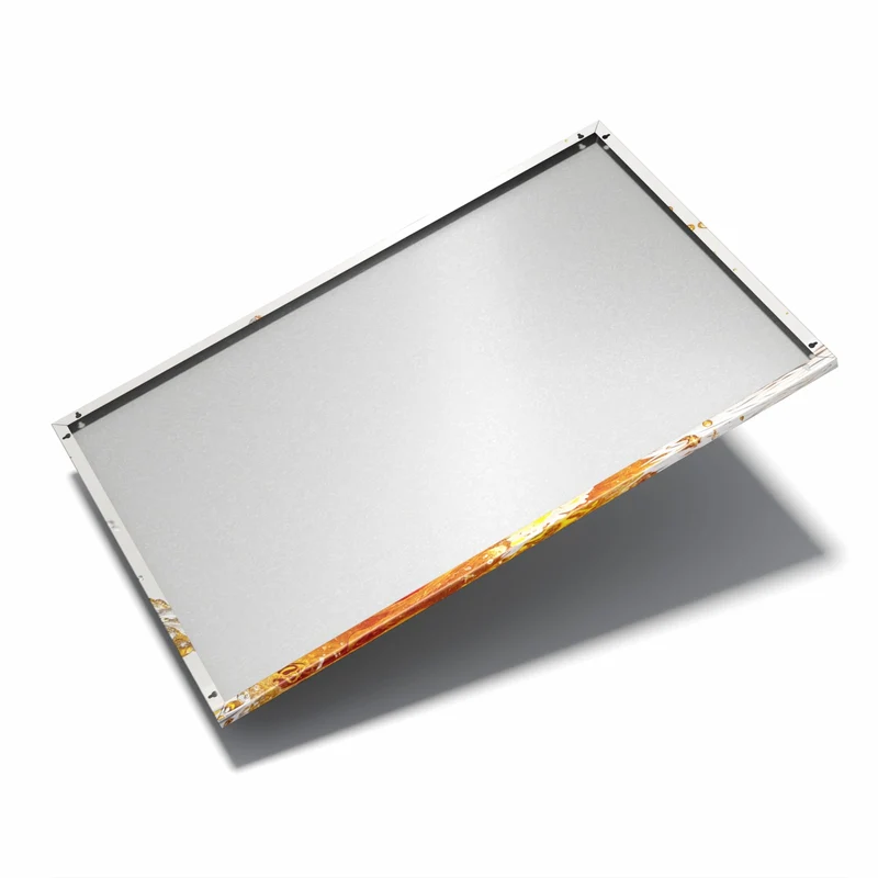 Metall Magnettafel - Apfel mit Saftspritzer