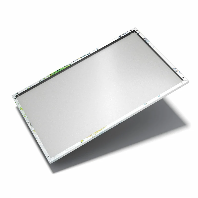 Metall Magnettafel - Kiwi im Sprudelwasser
