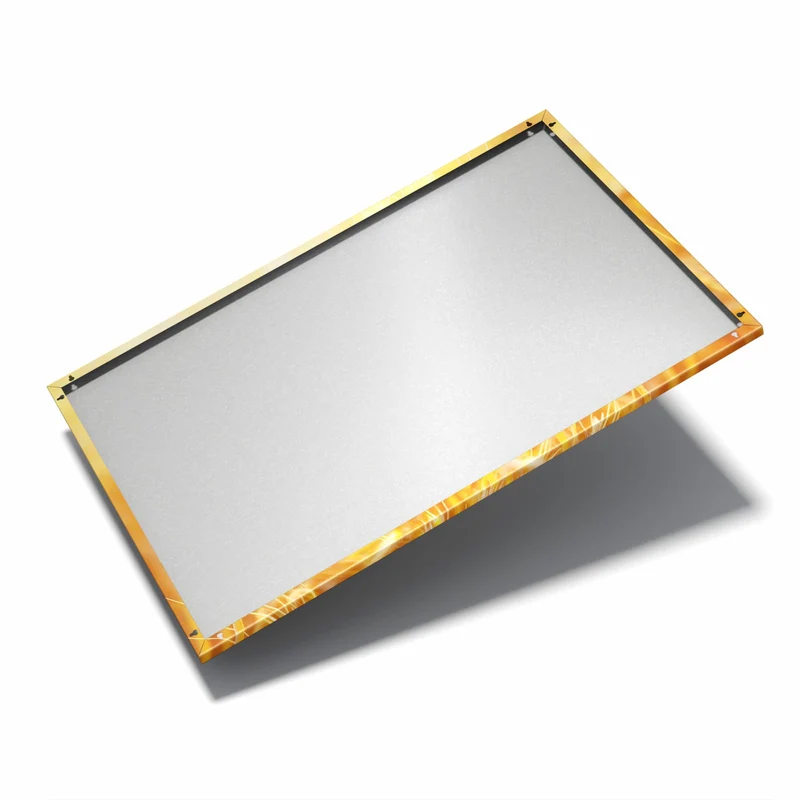 Metall Magnettafel - Weizen im Gegenlicht