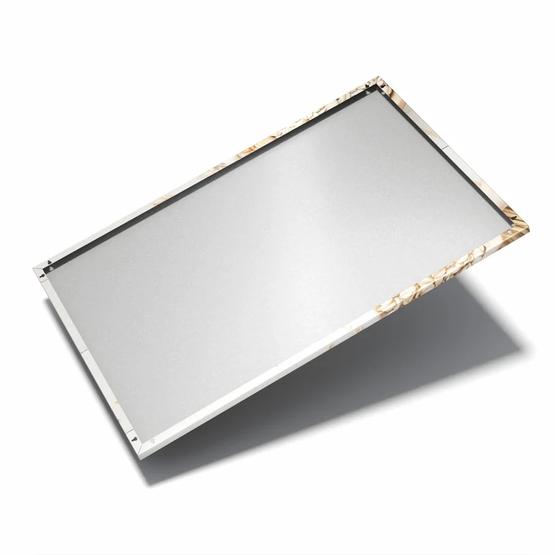 Metall Magnettafel - Haferflocken und Ähren