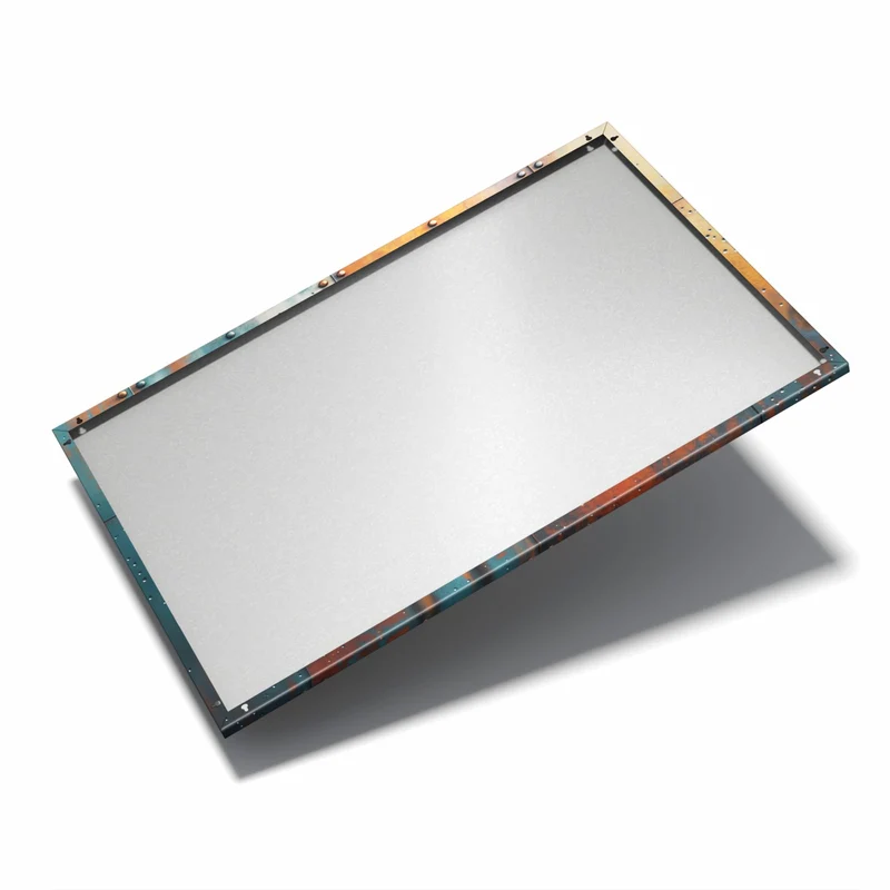 Metall Magnettafel - Genietetes Blech