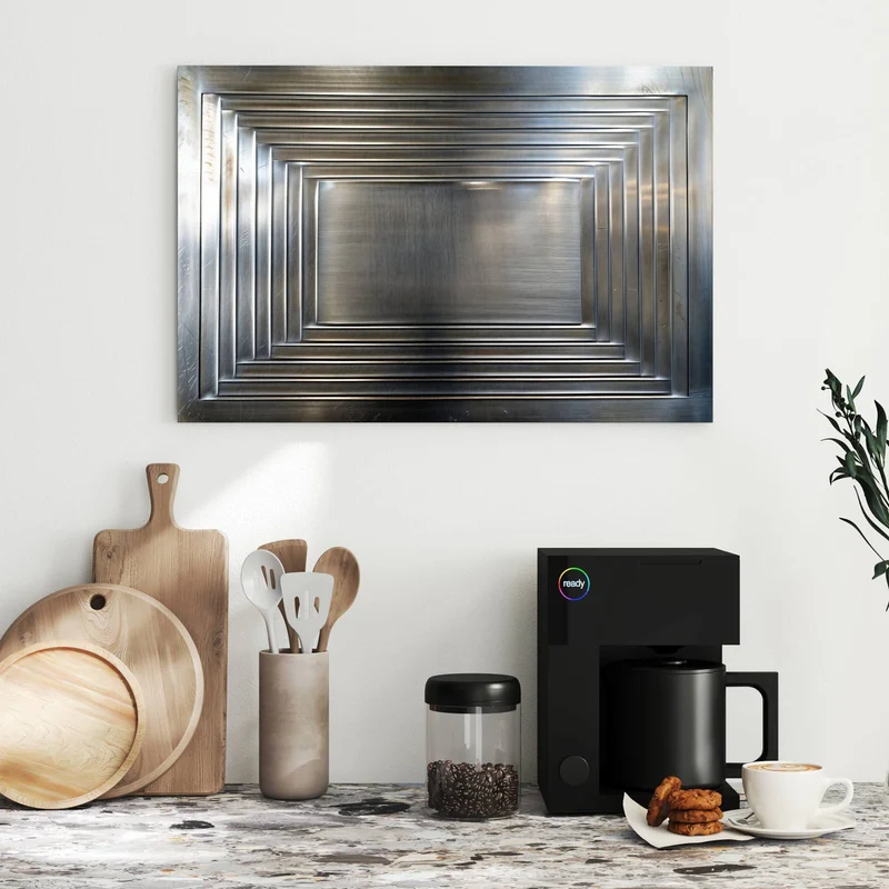 Metall Magnettafel - Metallrahmen