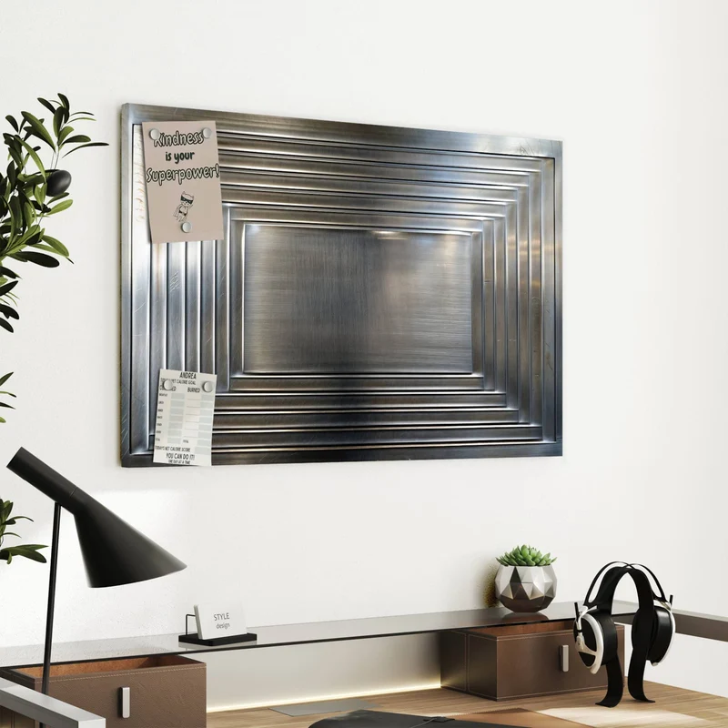 Metall Magnettafel - Metallrahmen