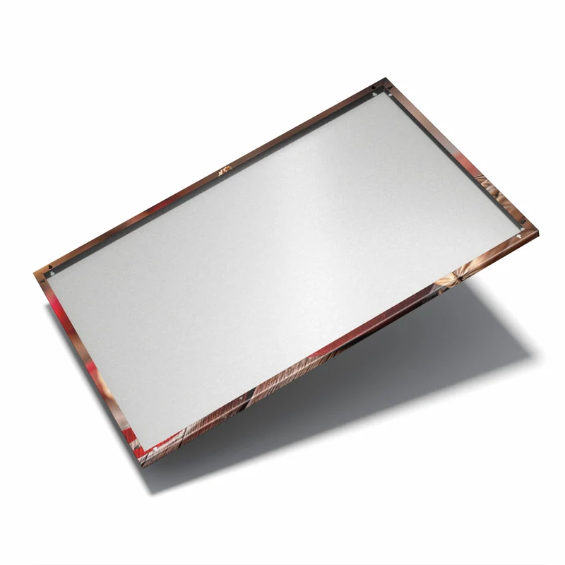 Metall Magnettafel - Apfel und Nüsse