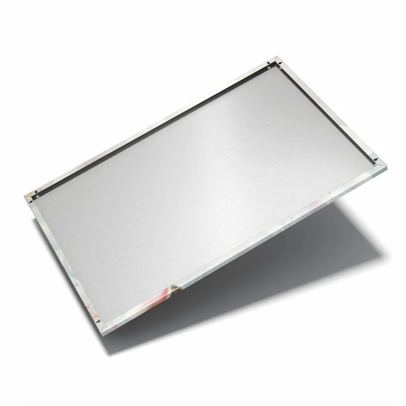 Metall Magnettafel - Weiße Frühlingsblüten