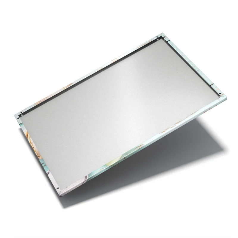 Metall Magnettafel - Macarons auf Holz