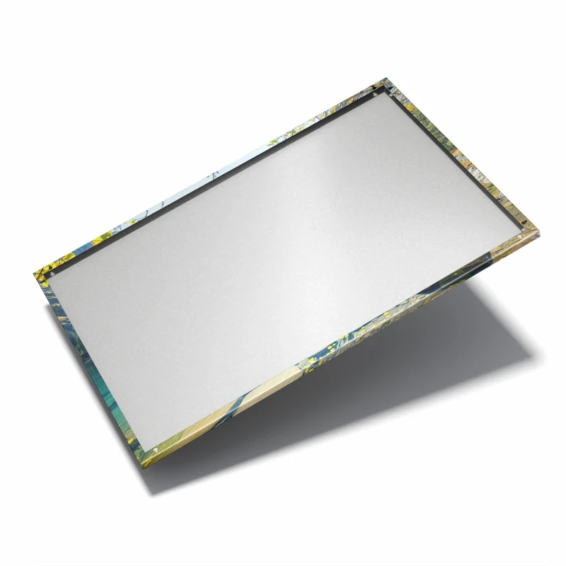 Metall Magnettafel - Bergsee im Herbst