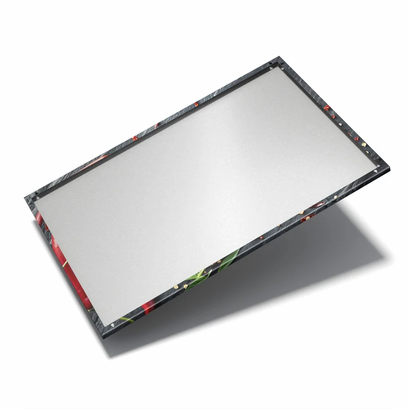 Metall Magnettafel - Feurige Chilis