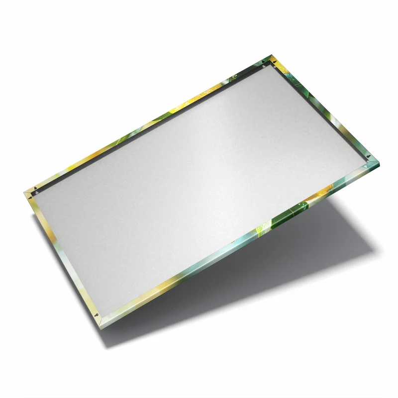 Metall Magnettafel - Zitronen im Blattwerk