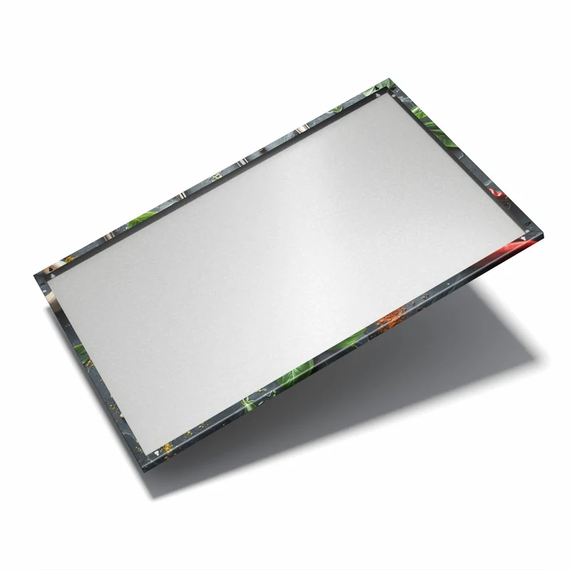 Metall Magnettafel - Gewürze auf Schiefer