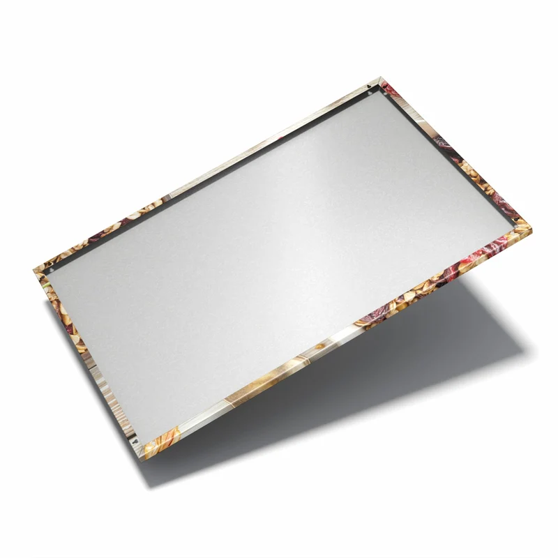 Metall Magnettafel - Müsli mit Nüssen