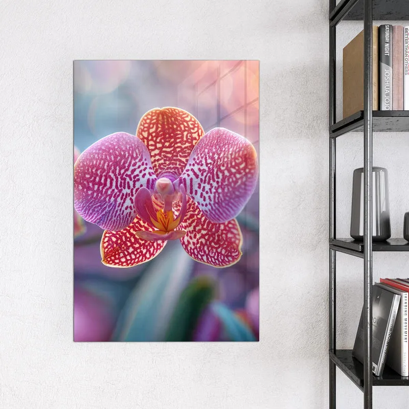 Magnettafel - Exotische Orchidee