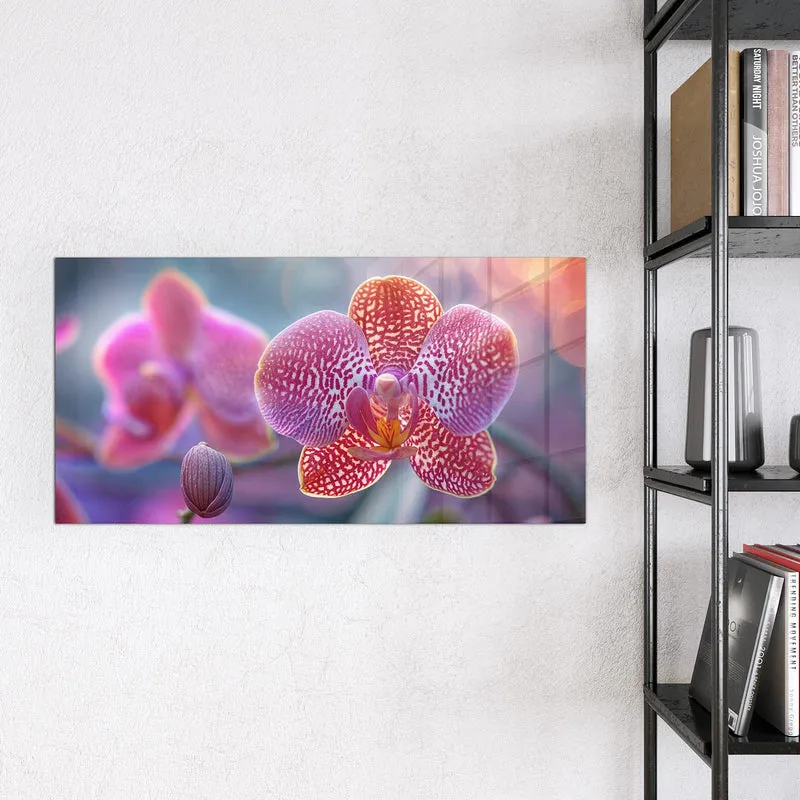 Magnettafel - Exotische Orchidee