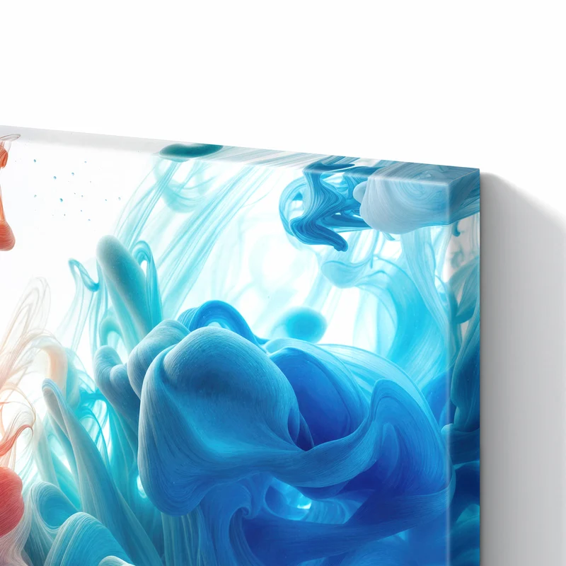Metall Magnettafel - Tinte im Wasser