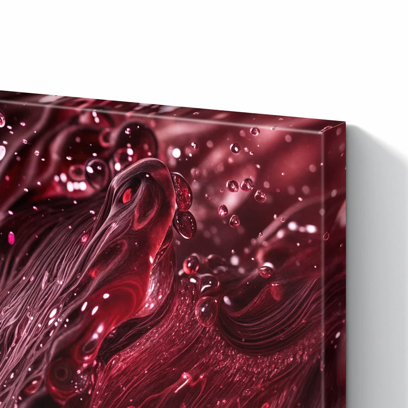 Metall Magnettafel - Wirbelnde Flüssigkeit