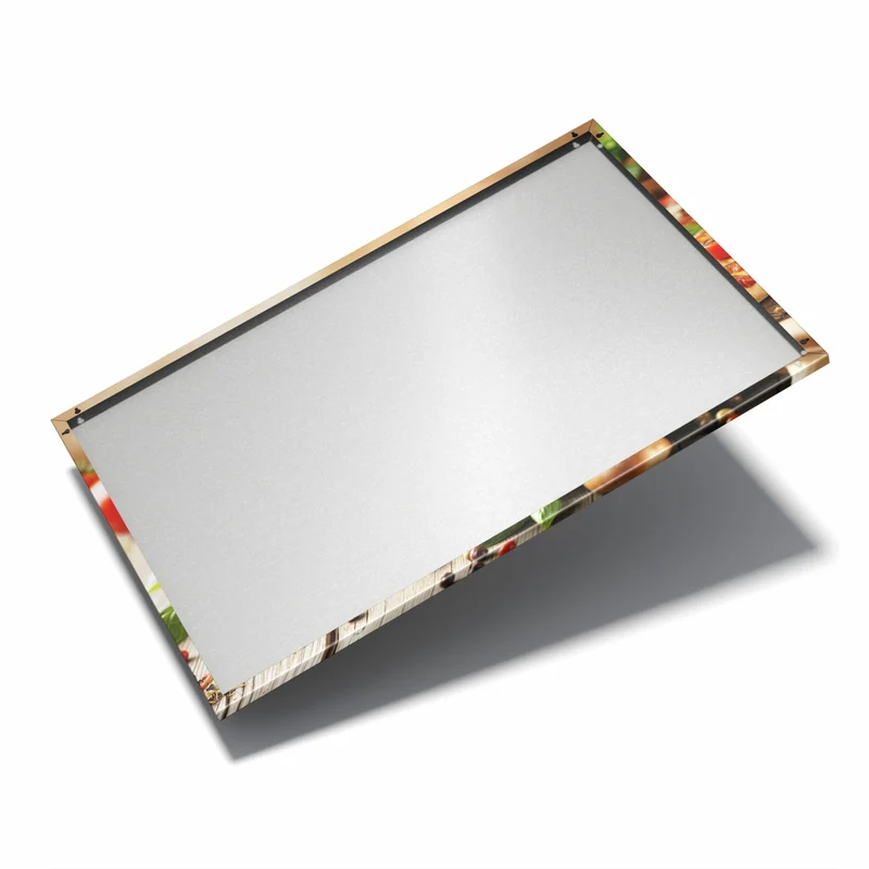Metall Magnettafel - Pizza auf Holzbrett
