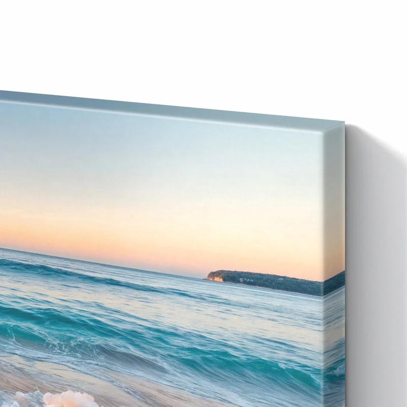 Metall Magnettafel - Strandhorizont