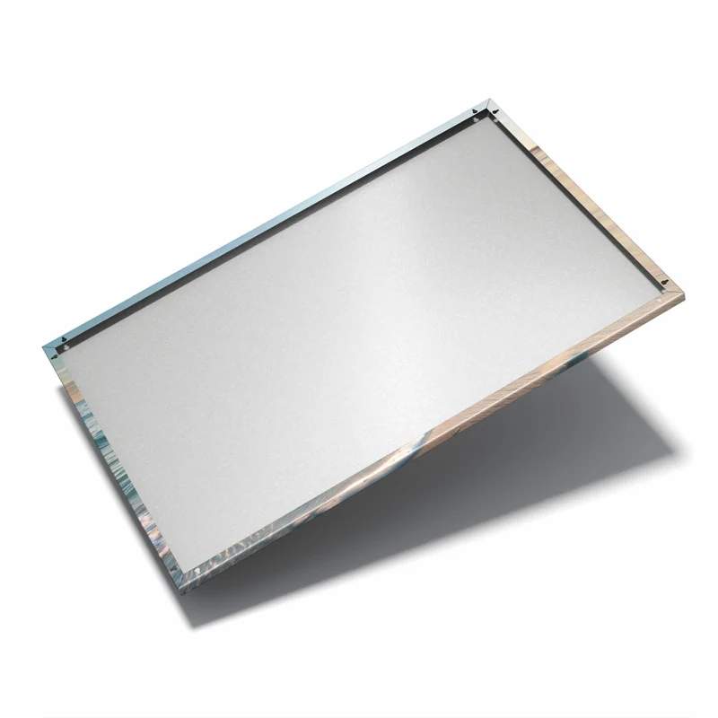 Metall Magnettafel - Spuren im Sand
